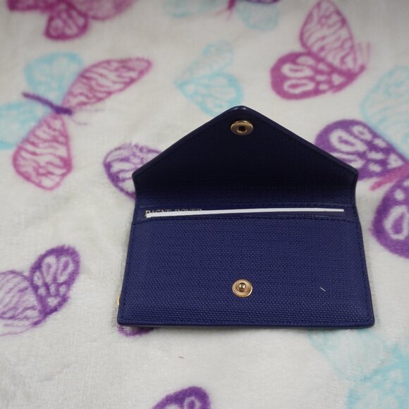 Dagne Dover Slim Wallet in color Dagne Blue - Picture 2 of 2
